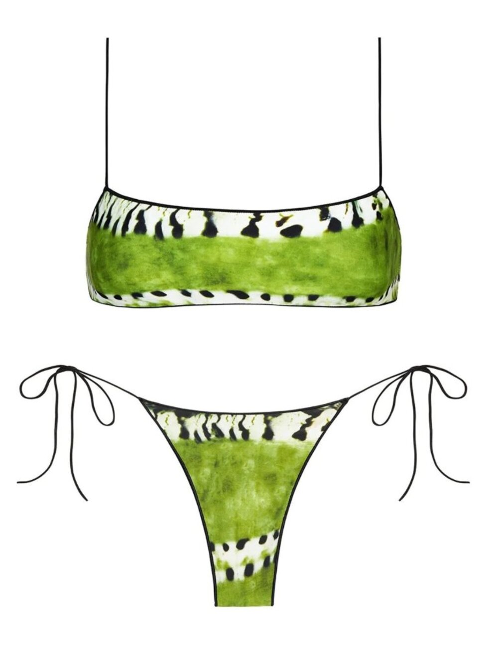 New! Tropic of C Women's Kiwi Bralette Bikini Set Size XS 34325